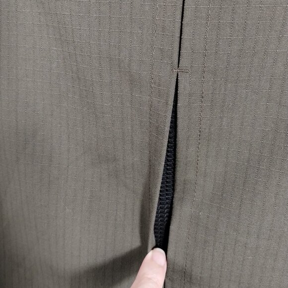 Off The Grid Thunderbolt Button Down Shirt Army Green Size M - Picture 6 of 10